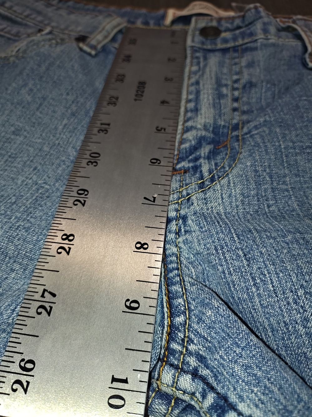 Levi Strauss & Co. signature Women's stretch low rise bootcut blue... - Picture 6 of 13